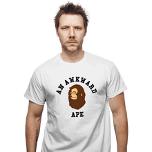 Load image into Gallery viewer, Daily_Deal_Shirts T-Shirts, Unisex / Small / White An Awkward Ape
