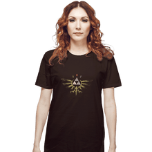 Load image into Gallery viewer, Shirts T-Shirts, Unisex / Small / Dark Chocolate True Hyrule Power
