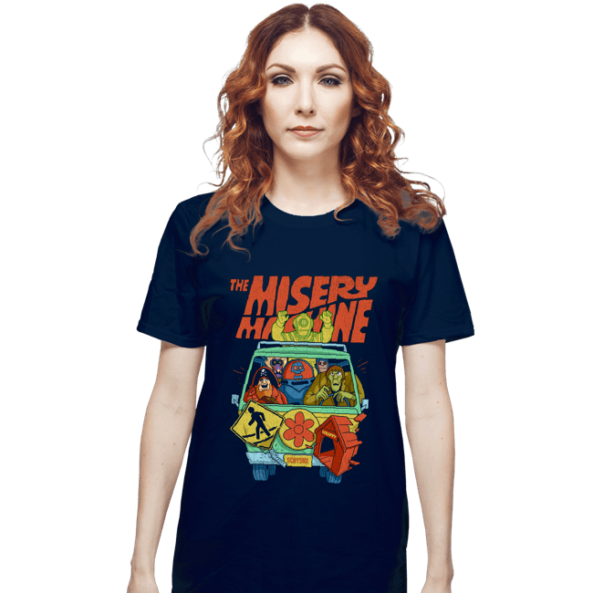 Secret_Shirts T-Shirts, Unisex / Small / Navy Misery Machine