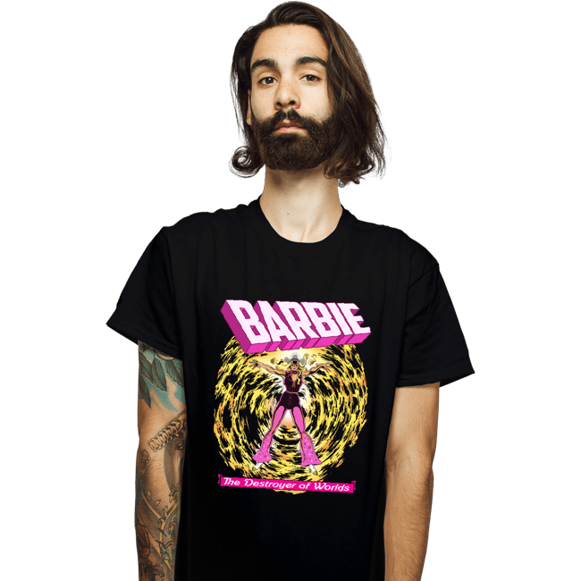Secret_Shirts T-Shirts, Unisex / Small / Black Dark Barbie