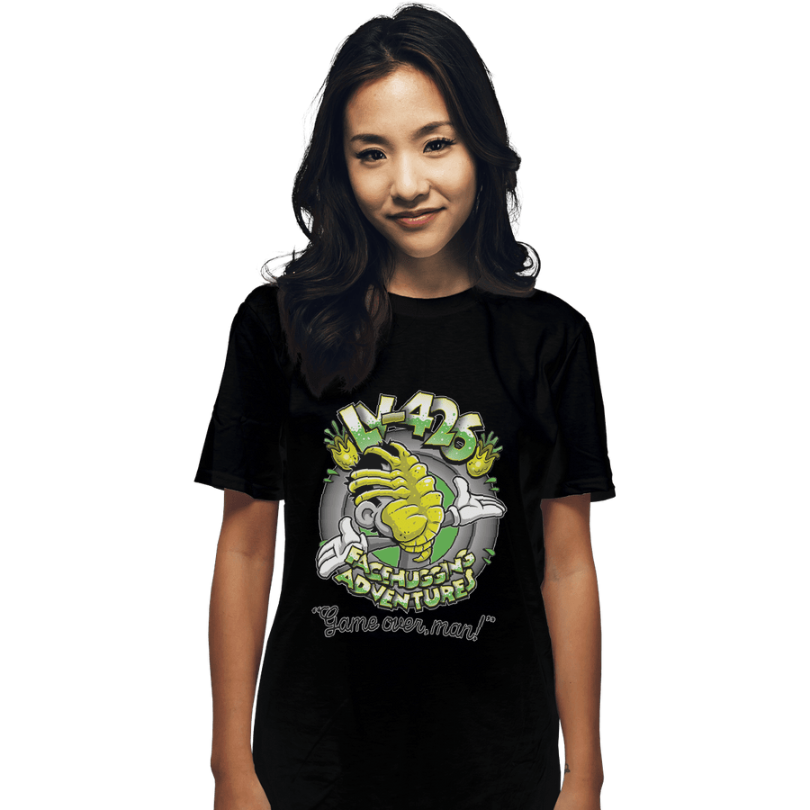 Shirts T-Shirts, Unisex / Small / Black Facehugging Adventures