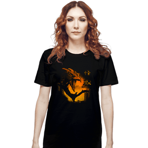Daily_Deal_Shirts T-Shirts, Unisex / Small / Black Rodan Kaiju