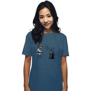 Shirts T-Shirts, Unisex / Small / Indigo Blue 'Tis But A Scratch