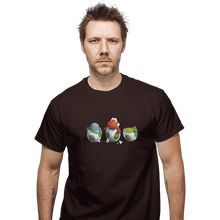 Load image into Gallery viewer, Shirts T-Shirts, Unisex / Small / Dark Chocolate Start With Yoshi
