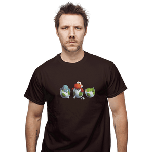 Shirts T-Shirts, Unisex / Small / Dark Chocolate Start With Yoshi
