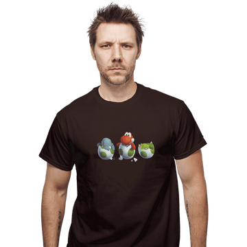 Shirts T-Shirts, Unisex / Small / Dark Chocolate Start With Yoshi