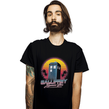 Load image into Gallery viewer, Shirts T-Shirts, Unisex / Small / Black Gallifrey Summer Vibes
