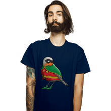 Load image into Gallery viewer, Shirts T-Shirts, Unisex / Small / Navy Bird Wonder
