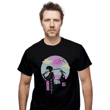 Load image into Gallery viewer, Shirts T-Shirts, Unisex / Small / Black Samurai Chillhop
