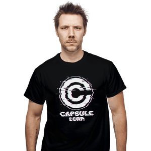 Shirts T-Shirts, Unisex / Small / Black Ddjvigo's Glitch Capsule Corp