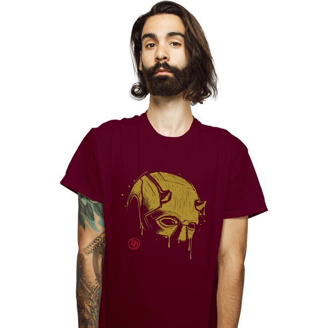 Daily_Deal_Shirts T-Shirts, Unisex / Small / Maroon DevilMask