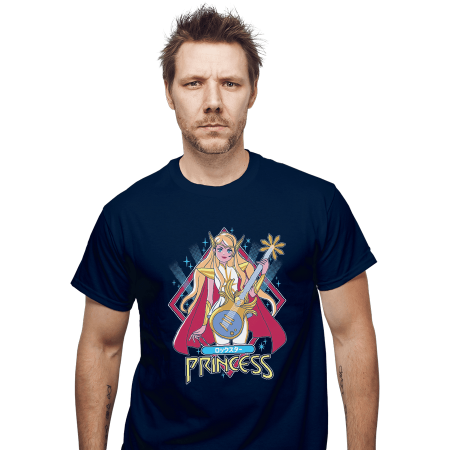 Shirts T-Shirts, Unisex / Small / Navy Etherian Rockstar