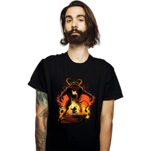 Load image into Gallery viewer, Daily_Deal_Shirts T-Shirts, Unisex / Small / Black You Shall Not Pass, Krampus!
