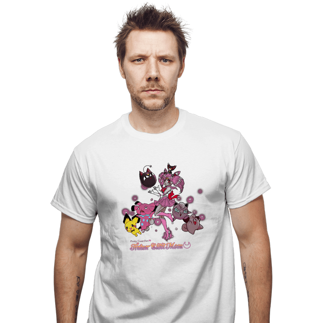 Shirts T-Shirts, Unisex / Small / White Trainer Chibi Moon