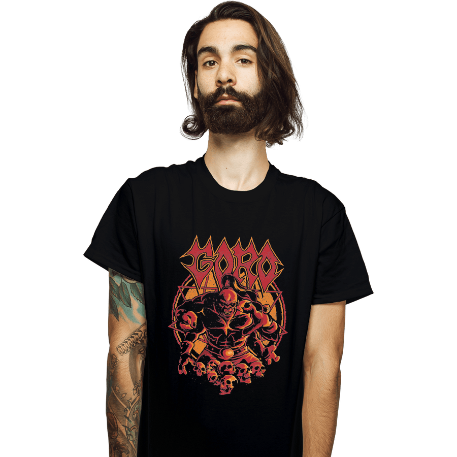 Shirts T-Shirts, Unisex / Small / Black The Four Armed Shokan