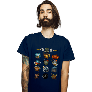 Shirts T-Shirts, Unisex / Small / Navy Dice Master