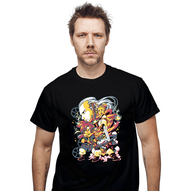 Shirts T-Shirts, Unisex / Small / Black AD Chrono Heroes