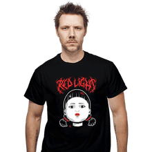 Load image into Gallery viewer, Shirts T-Shirts, Unisex / Small / Black Red Light
