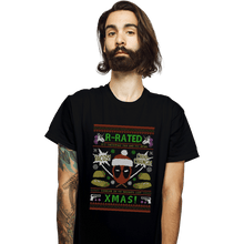 Load image into Gallery viewer, Shirts T-Shirts, Unisex / Small / Black Rated R Christmas
