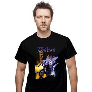 Shirts T-Shirts, Unisex / Small / Black Purple Vegeta
