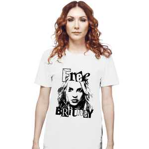 Secret_Shirts T-Shirts, Unisex / Small / White Free Britney White