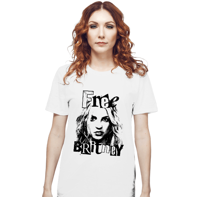 Secret_Shirts T-Shirts, Unisex / Small / White Free Britney White