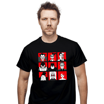 Secret_Shirts T-Shirts, Unisex / Small / Black Bat Villains