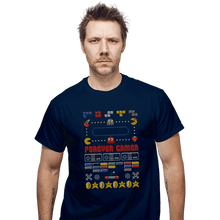Load image into Gallery viewer, Shirts T-Shirts, Unisex / Small / Navy A Very Gamer Christmas
