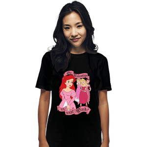 Shirts T-Shirts, Unisex / Small / Black Mean Princesses