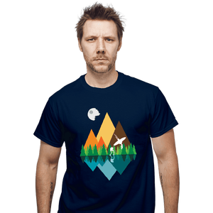 Secret_Shirts T-Shirts, Unisex / Small / Navy The Forest View