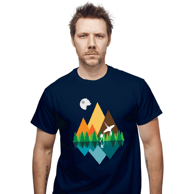 Secret_Shirts T-Shirts, Unisex / Small / Navy The Forest View