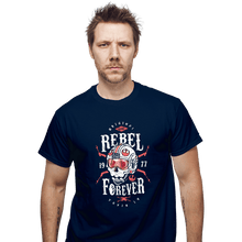 Load image into Gallery viewer, Shirts T-Shirts, Unisex / Small / Navy Rebel Forever

