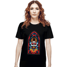 Load image into Gallery viewer, Daily_Deal_Shirts T-Shirts, Unisex / Small / Black Lamb Stained Glass
