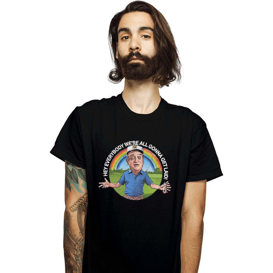 Shirts T-Shirts, Unisex / Small / Black Hey Everybody