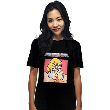 Daily_Deal_Shirts T-Shirts, Unisex / Small / Black HEHEHE Man