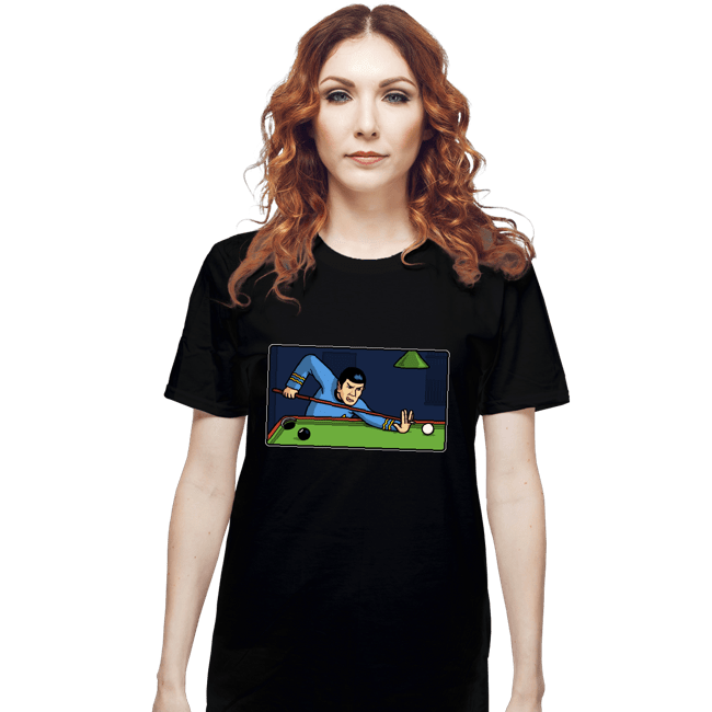 Daily_Deal_Shirts T-Shirts, Unisex / Small / Black Vulcan Snooker Player