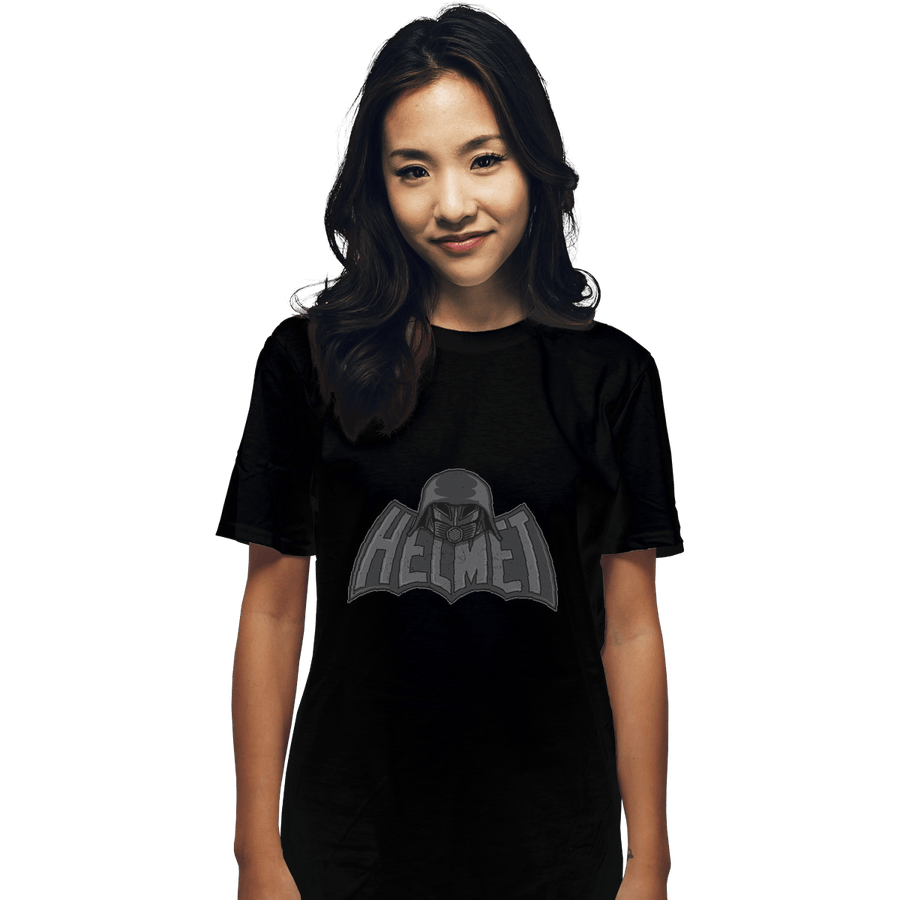 Shirts T-Shirts, Unisex / Small / Black Helmet Man