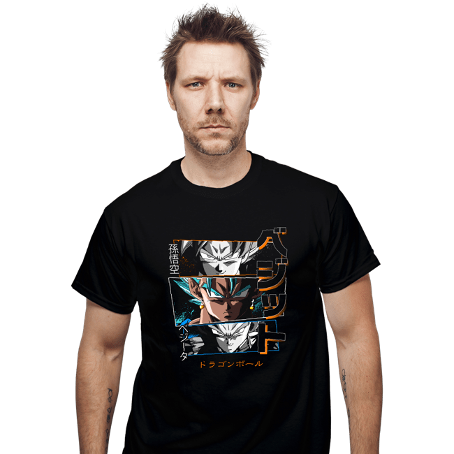Daily_Deal_Shirts T-Shirts, Unisex / Small / Black Fusion Vegito