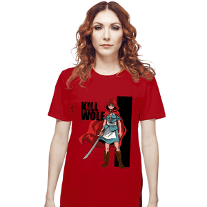 Secret_Shirts T-Shirts, Unisex / Small / Red Kill Wolf