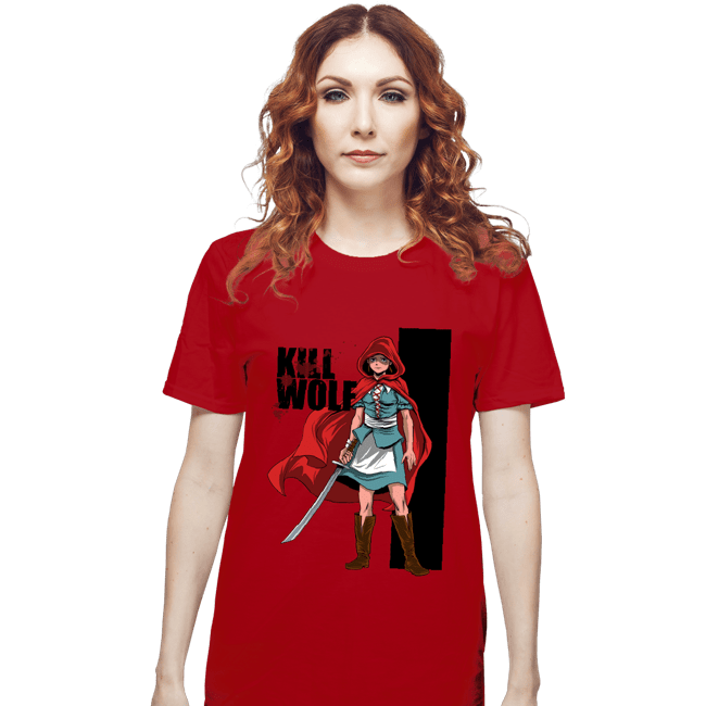 Secret_Shirts T-Shirts, Unisex / Small / Red Kill Wolf