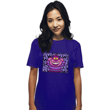 Load image into Gallery viewer, Shirts T-Shirts, Unisex / Small / Violet Mad Cat
