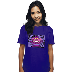 Shirts T-Shirts, Unisex / Small / Violet Mad Cat