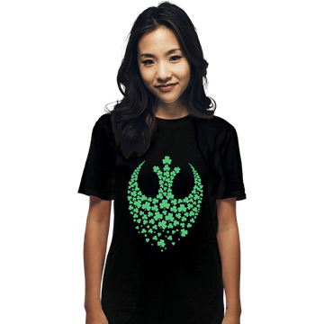 Secret_Shirts T-Shirts, Unisex / Small / Black Shamrock Rebel