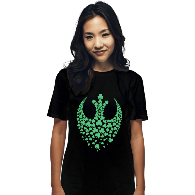 Secret_Shirts T-Shirts, Unisex / Small / Black Shamrock Rebel
