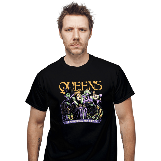 Daily_Deal_Shirts T-Shirts, Unisex / Small / Black Queens Of Wickedness