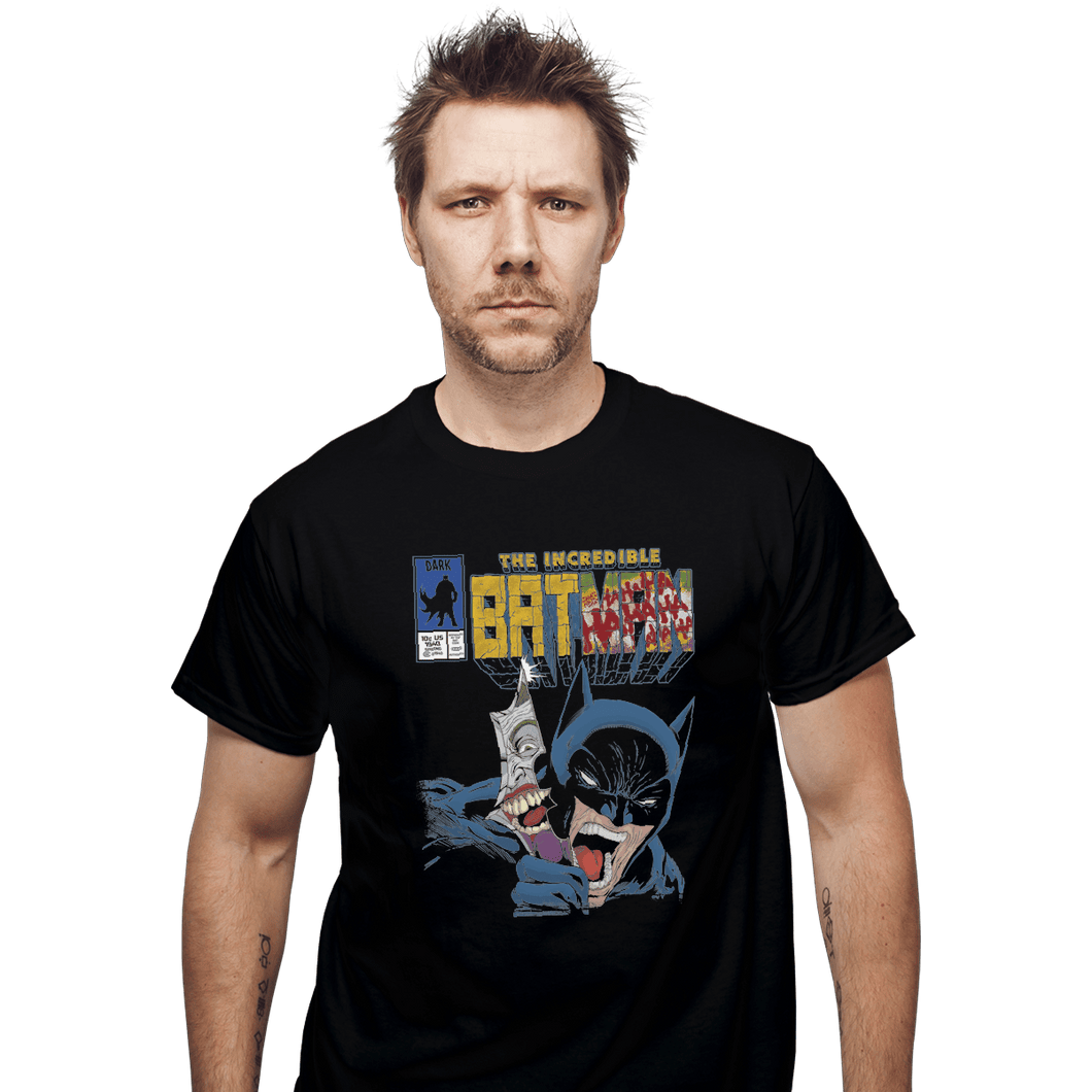 Shirts T-Shirts, Unisex / Small / Black The Incredible Bat