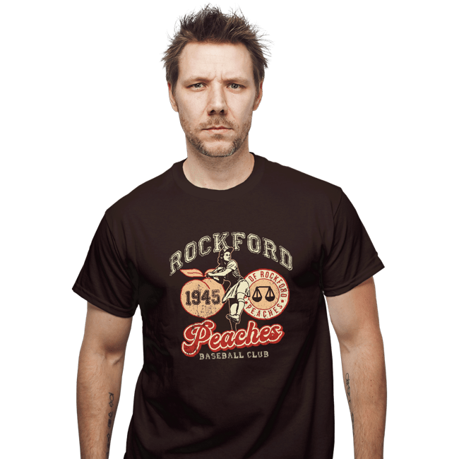 Daily_Deal_Shirts T-Shirts, Unisex / Small / Dark Chocolate Rockford Peaches