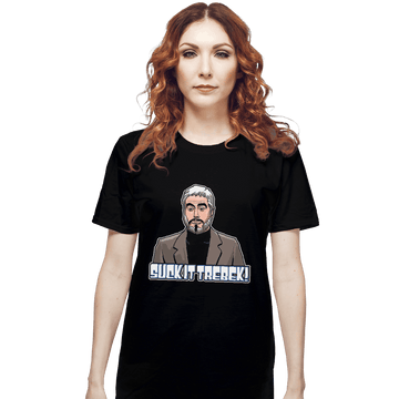 Shirts T-Shirts, Unisex / Small / Black Suck It, Trebek!