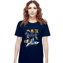 Load image into Gallery viewer, Secret_Shirts T-Shirts, Unisex / Small / Navy Space Troubles
