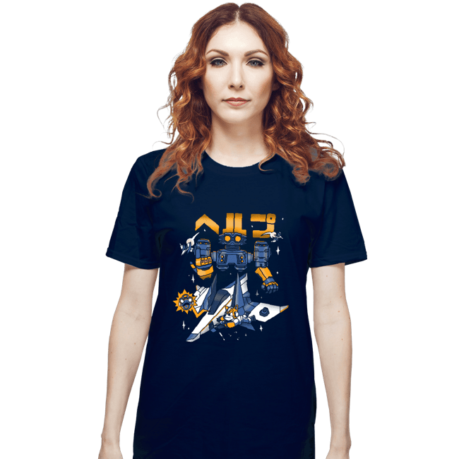 Secret_Shirts T-Shirts, Unisex / Small / Navy Space Troubles